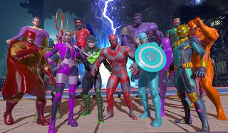 Superhero Bike Racing Game 3D - Screenshot 1