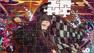 Kamado Nezuko Game Jigsaw - Screenshot 1