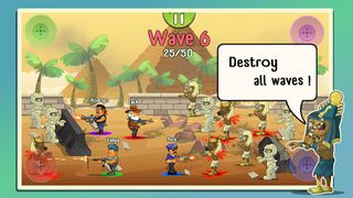 Four guys & Zombies: 4 players - Screenshot 3