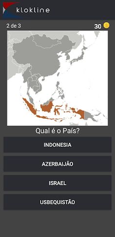 48 Mapas da Ásia Desafio - Screenshot 2