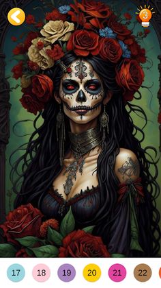 Tattoo Game - Color By Number - Screenshot 3