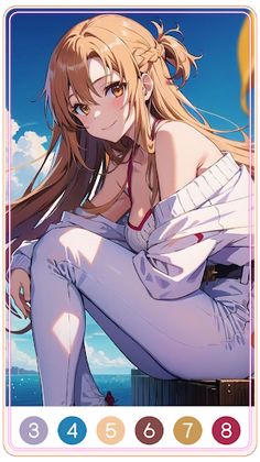 Sword Art Online Coloring Book - Screenshot 3