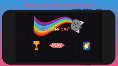 Rainbow Cat – Eat and Grow Wor - Screenshot 4