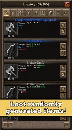 Pocket Hero - Simple RPG - Screenshot 1