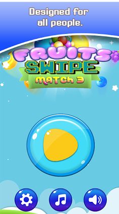 Fruits Line Swipe Match 3 - Screenshot 1