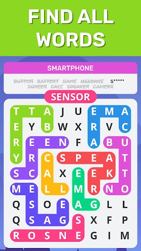 Word Search Puzzle Game - Screenshot 1