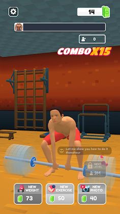 Idle Gym Hero - Screenshot 2