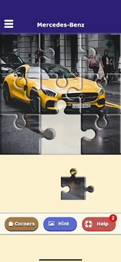 Mercedes-Benz Love Puzzle - Screenshot 1