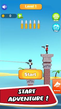 Jump Shooter - Gun Shooting - Screenshot 1