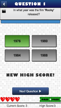 Movie Quiz - Guess The Year - Screenshot 2