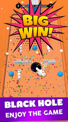 Black Color Hole 3D - Ball - Screenshot 2