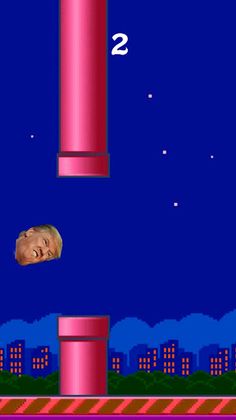 Flappy Trump - Screenshot 1