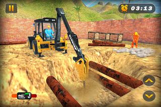Heavy Excavator Crane Digger - Screenshot 1