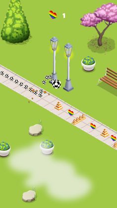 Cuboid Road Jump - Screenshot 3