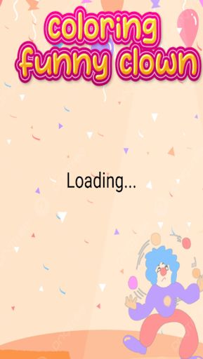 coloring funny clown - Screenshot 3