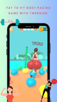 Fat to Fit Race– Body Race 3D - Screenshot 4