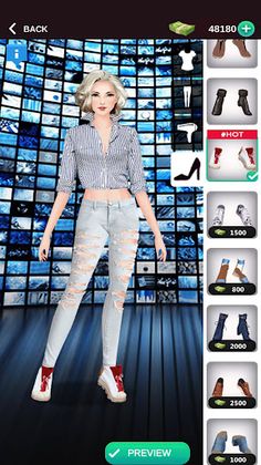 Dress Up Game - Fashion Show - Screenshot 2