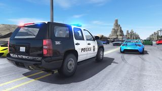 Police Car Parking Real Car - Screenshot 1