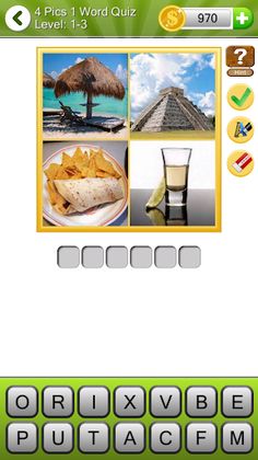 4 Pics 1 Word Quiz - Screenshot 4