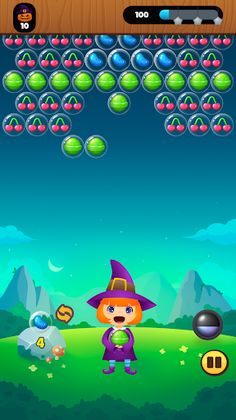 Witch Bubble Shooter - Screenshot 4