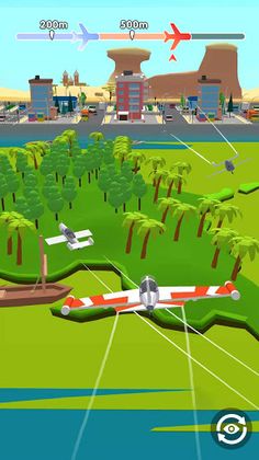 Plane Glide - Screenshot 1