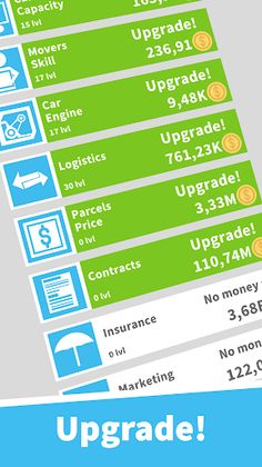 Idle Delivery Car Clicker - Screenshot 3