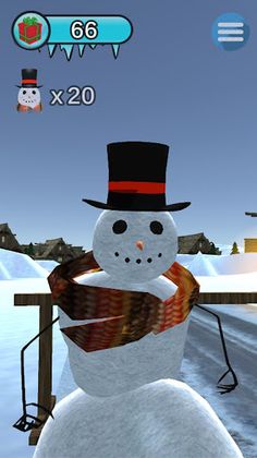 Snowman Infinite Runner: Endle - Screenshot 3