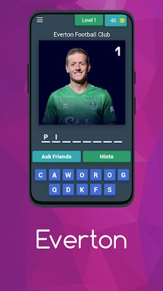 Everton FC Quiz Challenge - Screenshot 1