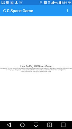 C C Space Game_3845194 - Screenshot 4