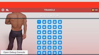 KINNIKU PUZZLE TRIANGLE - Screenshot 3