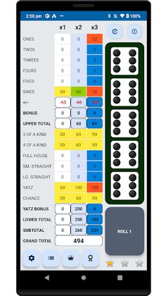 Triple Yatz - Screenshot 2