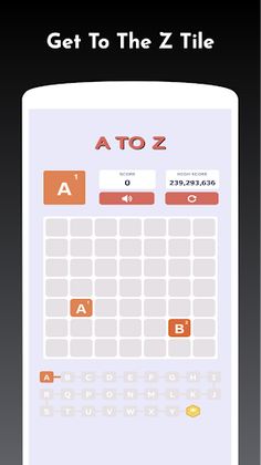A To Z - Get to the Z tile! - Screenshot 2