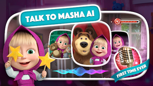 Masha and the Bear AI Kids - Screenshot 1