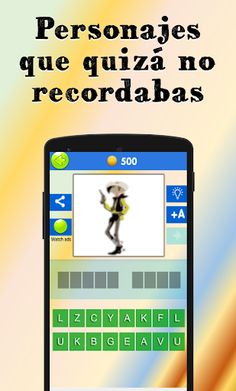 Quiz dibujo animado en español - Screenshot 3