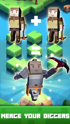 My Miner Merge: Craft Clicker - Screenshot 2