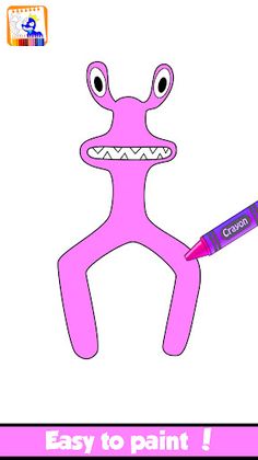 Rainbow Friends Coloring 2023 - Screenshot 3