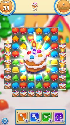 Cookie Macaron Pop : Match 3 - Screenshot 4