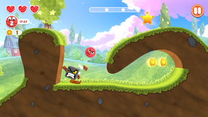 Red Ball Forever: Jump & Roll - Screenshot 1