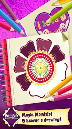 Relaxing Colouring Pages - Screenshot 3