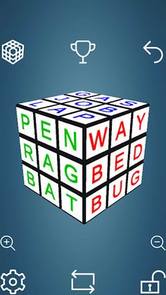 Word Puzzle Cube - Screenshot 2