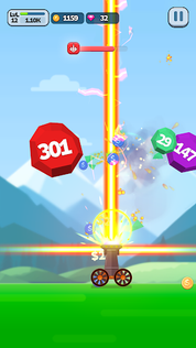 Ball Blast Cannon blitz mania - Screenshot 2
