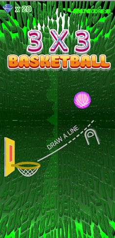3x3 Basketball - Screenshot 1