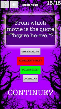 Horror Trivia - Screenshot 4