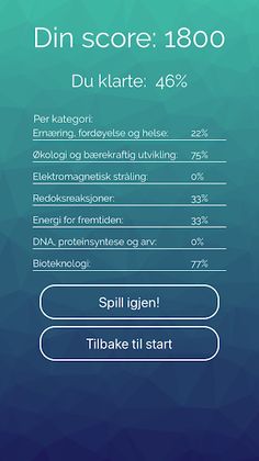 Naturfagsappen - Screenshot 4