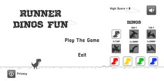Runner Dinos Fun - Screenshot 1