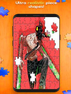 Denji Chainsaw Jigsaw Puzzle - Screenshot 3