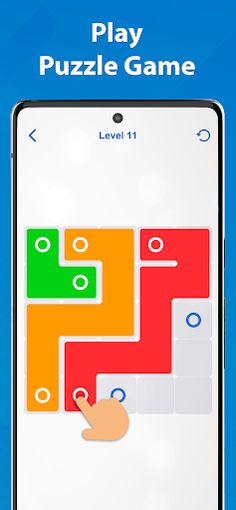 Flow Puzzle - Square - Screenshot 1