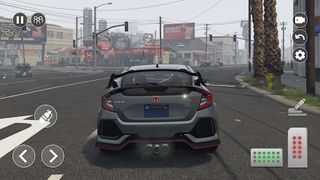 Real Car Simulator Civic Drive - Screenshot 2