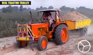 Indian Tractor Trolley Sim Gam - Screenshot 2