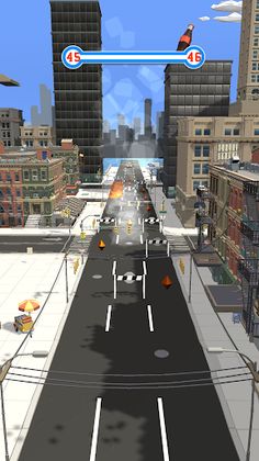 Sky Police: Police Race 3D - Screenshot 1